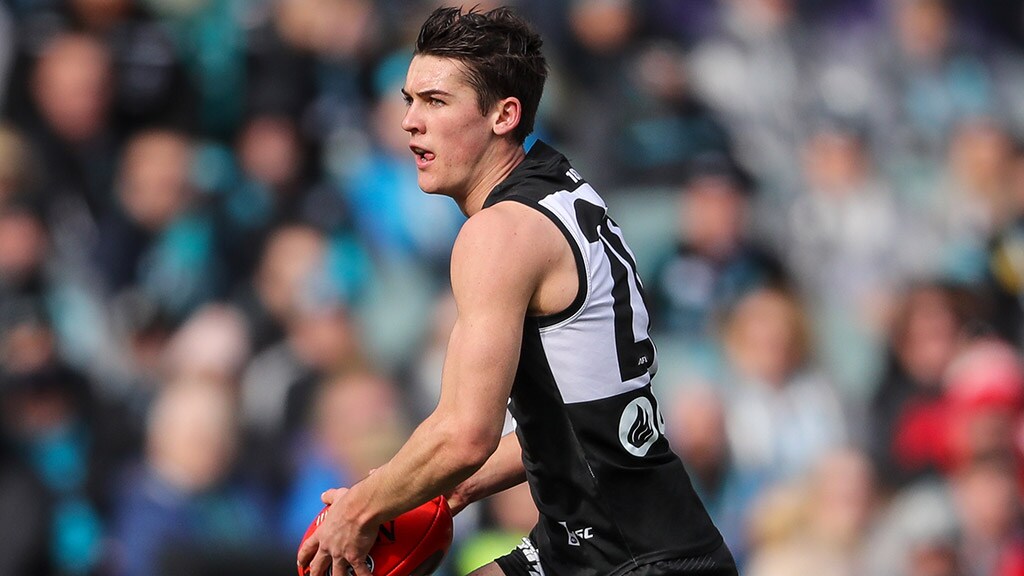 rozee041119.jpg Connor Rozee will use this pre-season to help prepare for a shift into an onball role. Picture: AFL Photos - AFL,Port Adelaide Power,Connor Rozee,News,Game,Update